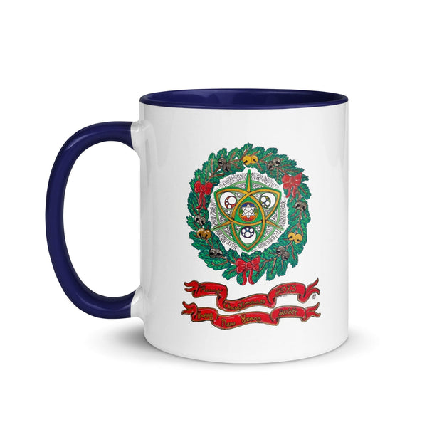 sovereignarm.com Fish Family Christmas Mug with Color Inside