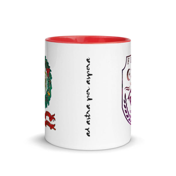 sovereignarm.com Fish Family Christmas Mug with Color Inside