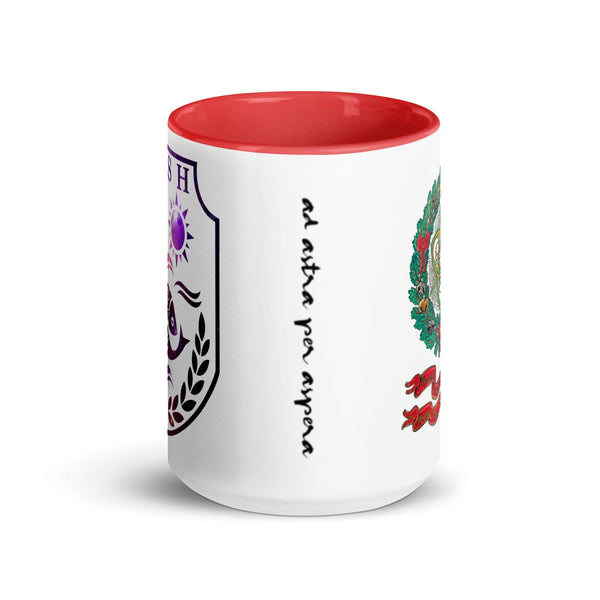 sovereignarm.com Fish Family Christmas Mug with Color Inside