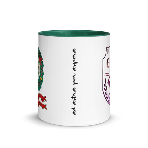 sovereignarm.com Fish Family Christmas Mug with Color Inside