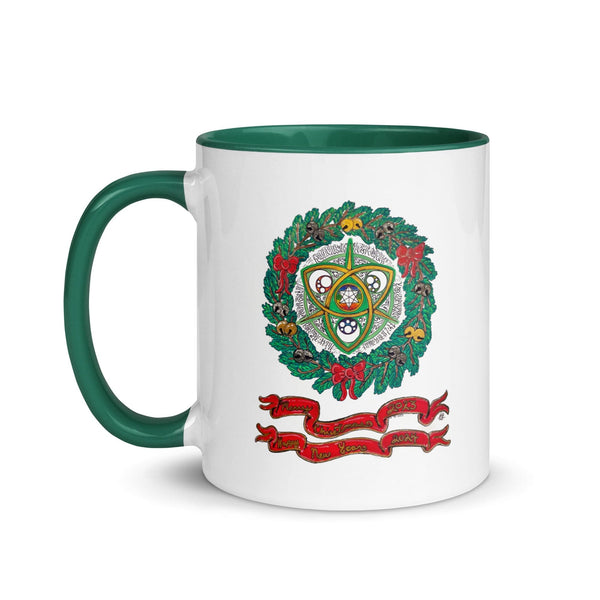 sovereignarm.com Fish Family Christmas Mug with Color Inside