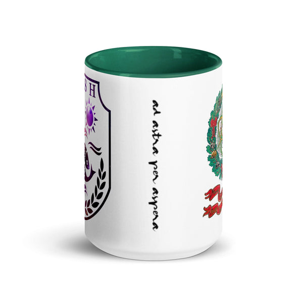 sovereignarm.com Fish Family Christmas Mug with Color Inside