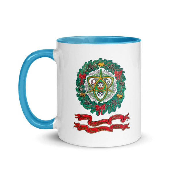 sovereignarm.com Fish Family Christmas Mug with Color Inside