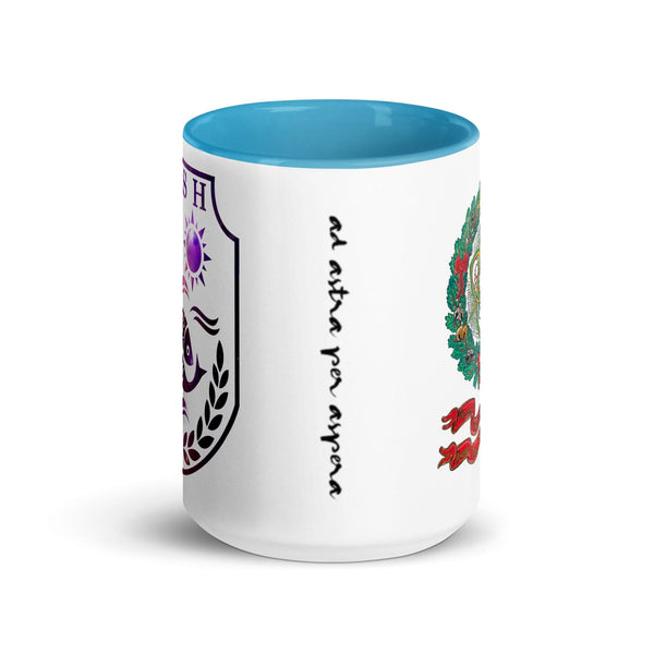 sovereignarm.com Fish Family Christmas Mug with Color Inside