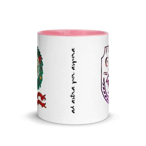 sovereignarm.com Fish Family Christmas Mug with Color Inside