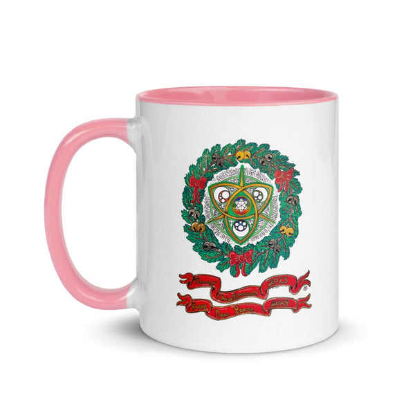 sovereignarm.com Fish Family Christmas Mug with Color Inside