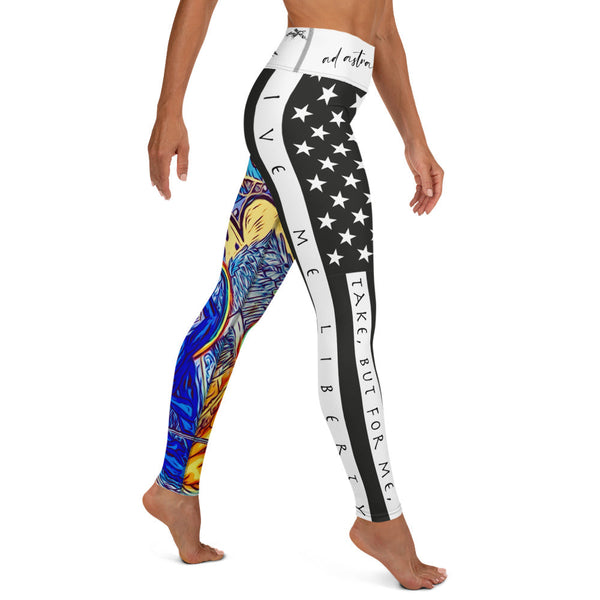 sovereignarm.com Give me liberty Yoga Leggings