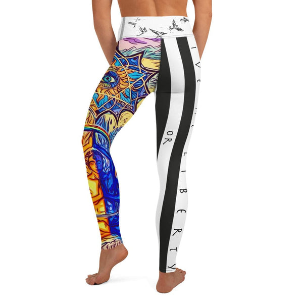 sovereignarm.com Give me liberty Yoga Leggings