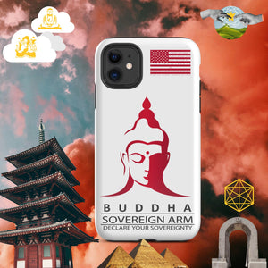 sovereignarm.com Glossy / iPhone 11 Hero Buddha Tough Case for iPhone®