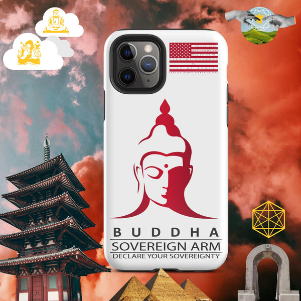 sovereignarm.com Glossy / iPhone 11 Pro Hero Buddha Tough Case for iPhone®