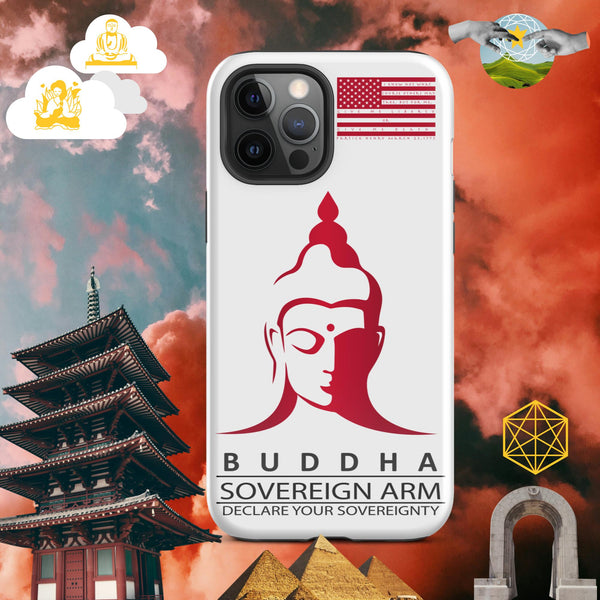 sovereignarm.com Glossy / iPhone 12 Pro Max Hero Buddha Tough Case for iPhone®