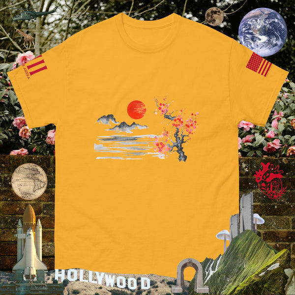 sovereignarm.com Gold / S Solar Cherry Blossoms v1.2 Men's classic tee