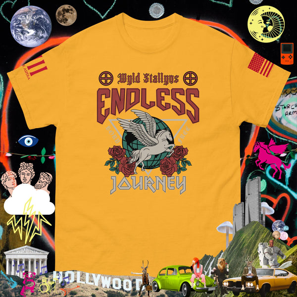 sovereignarm.com Gold / S Wylde Stallyns Endless Journey Men's classic tee