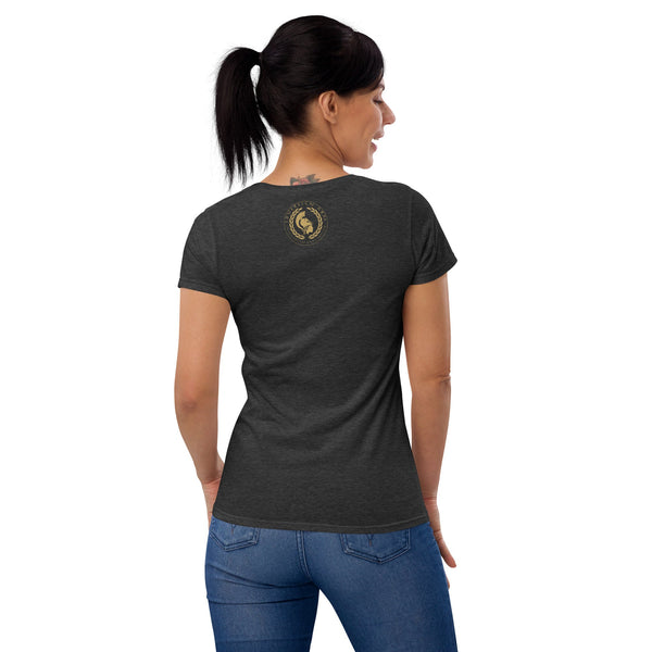 sovereignarm.com Heather Dark Grey / S Believing in Yourself is Magical Women's short sleeve t-shirt