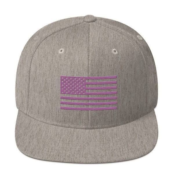 sovereignarm.com Heather Grey Give me Liberty or give me death Hott pink Snapback Hat