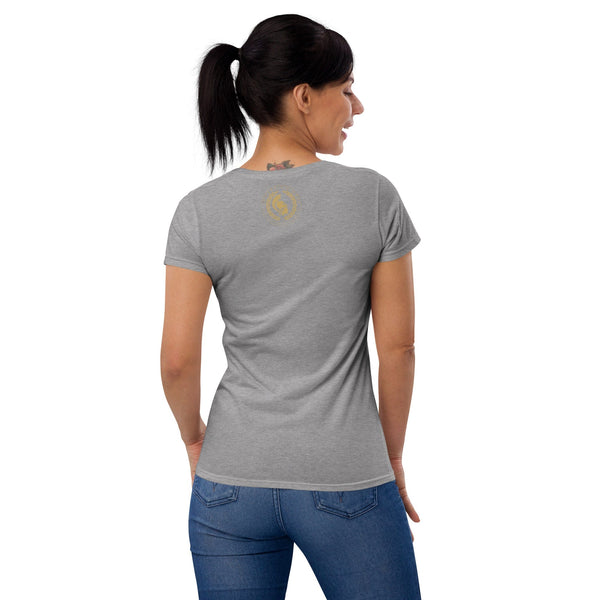 sovereignarm.com Heather Grey / S Believing in Yourself is Magical Women's short sleeve t-shirt