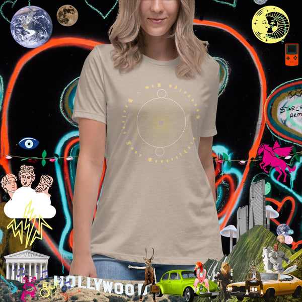 sovereignarm.com Heather Stone / S Sacred Geo V1.1 Women's Relaxed T-Shirt