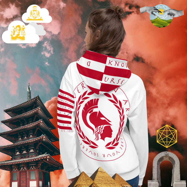 sovereignarm.com Hero, Buddha Unisex Hoodie