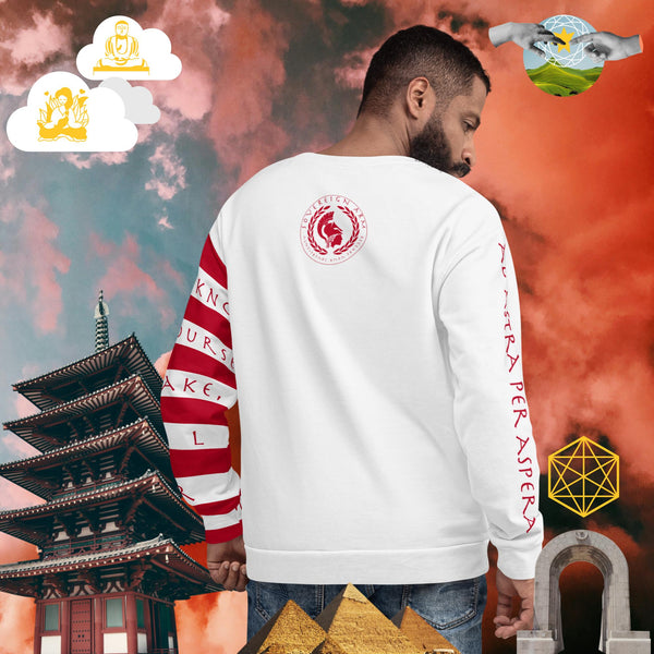 sovereignarm.com Hero, Buddha Unisex Sweatshirt