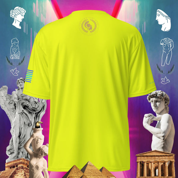 sovereignarm.com Hero Perseus, Declare your sovereignty Unisex performance crew neck t-shirt