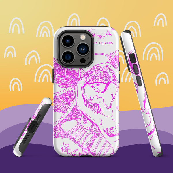 sovereignarm.com iPhone 14 Pro The Lovers, Eros and Psyche, Valentines Tough Case for iPhone®