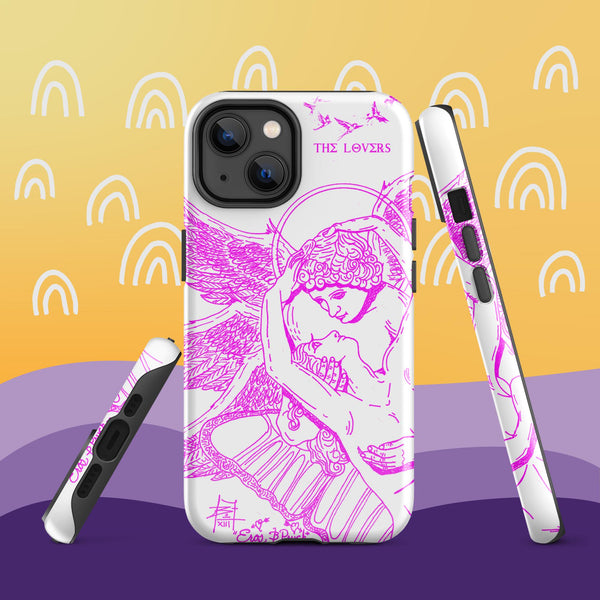 sovereignarm.com iPhone 14 The Lovers, Eros and Psyche, Valentines Tough Case for iPhone®