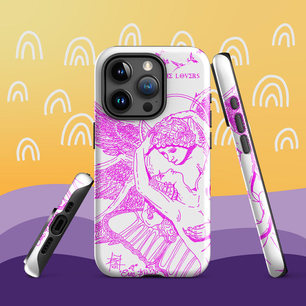 sovereignarm.com iPhone 15 Pro The Lovers, Eros and Psyche, Valentines Tough Case for iPhone®