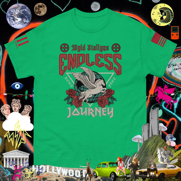 sovereignarm.com Irish Green / S Wylde Stallyns Endless Journey Men's classic tee