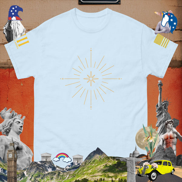 sovereignarm.com Light Blue / S Solar Star Men's classic tee