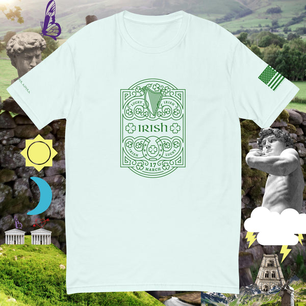 sovereignarm.com Light Blue / XS Irish Luck Short Sleeve T-shirt