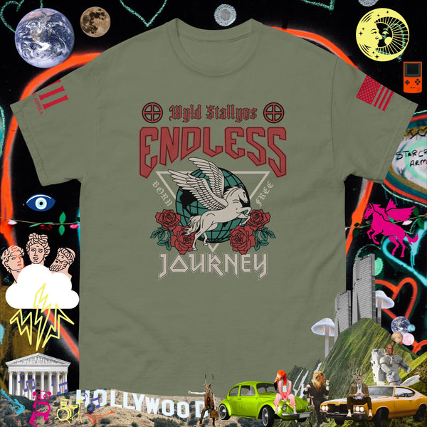 sovereignarm.com Military Green / S Wylde Stallyns Endless Journey Men's classic tee