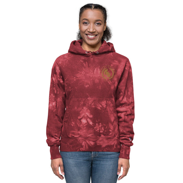 sovereignarm.com Mulled Berry / S Sovereign Arm Seal Unisex Champion tie-dye hoodie