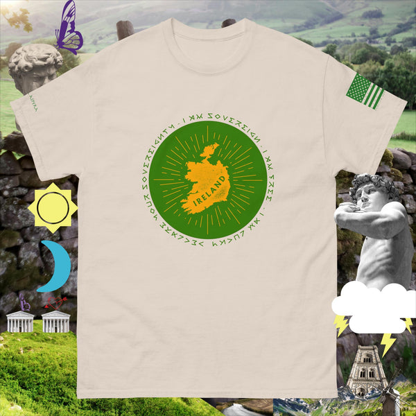 sovereignarm.com Natural / S Irish Luck Ireland V1.5 Men's classic tee