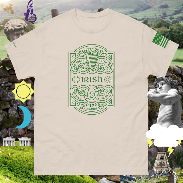 sovereignarm.com Natural / S Irish Luck Men's classic tee