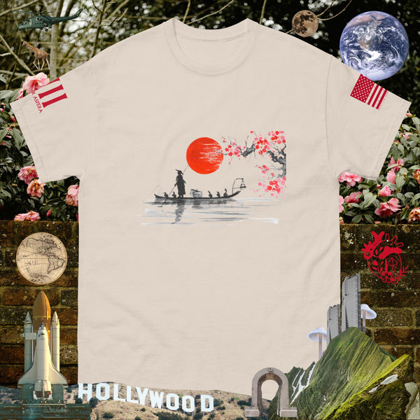 sovereignarm.com Natural / S Solar Cherry Blossoms v1.3 Men's classic tee