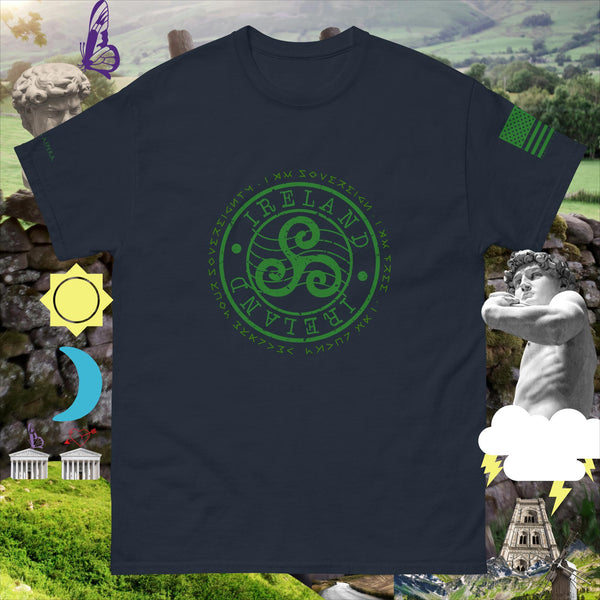 sovereignarm.com Navy / S Irish luck Ireland v1.4 Men's classic tee