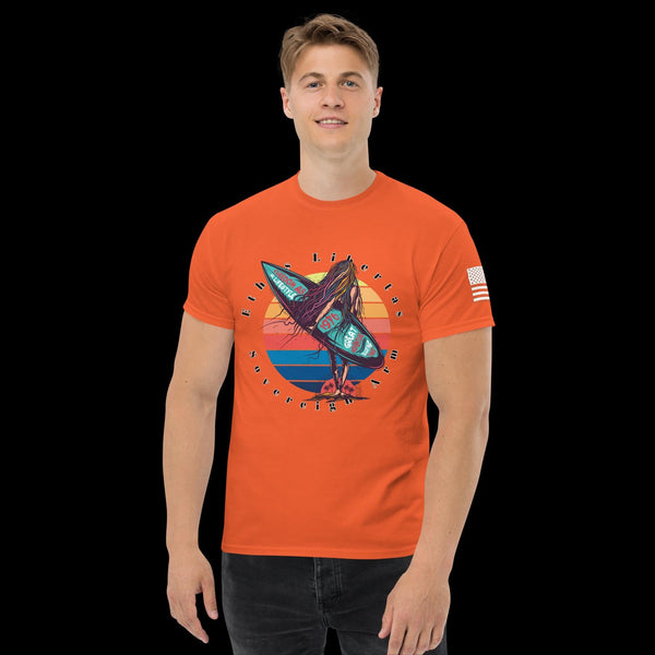 sovereignarm.com Orange / S Surf Art V.12 Men's classic tee