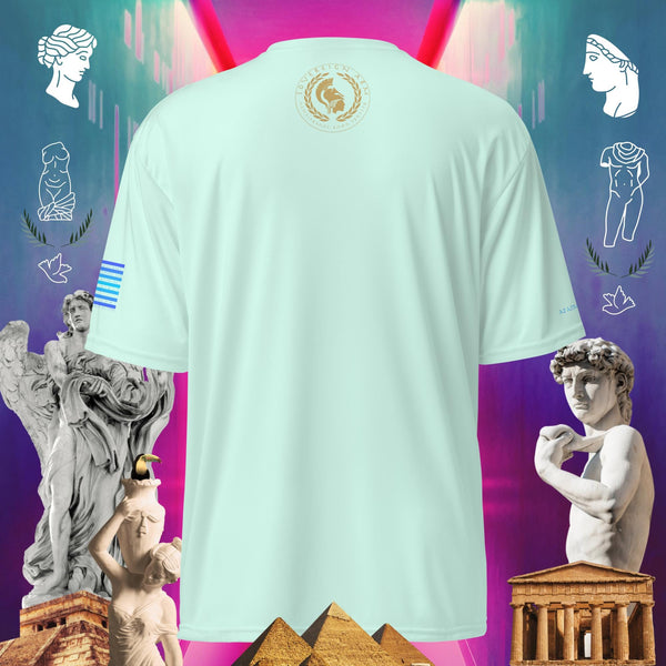 sovereignarm.com Pastel Mint / S Hero Perseus Unisex performance crew neck t-shirt