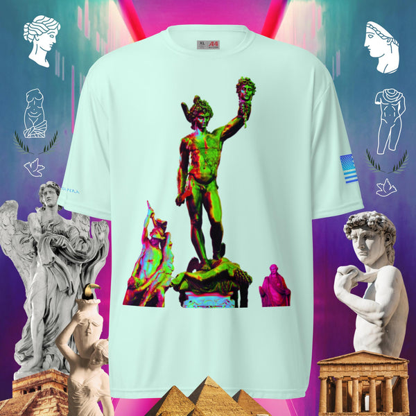 sovereignarm.com Pastel Mint / S Hero Perseus v1.1 Unisex performance crew neck t-shirt