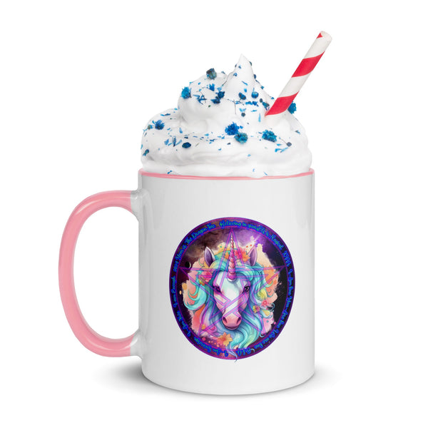 sovereignarm.com Pink / 11 oz Ad Astra Per Aspera 2024 Year of The Dragon Fae Mug with Color Inside