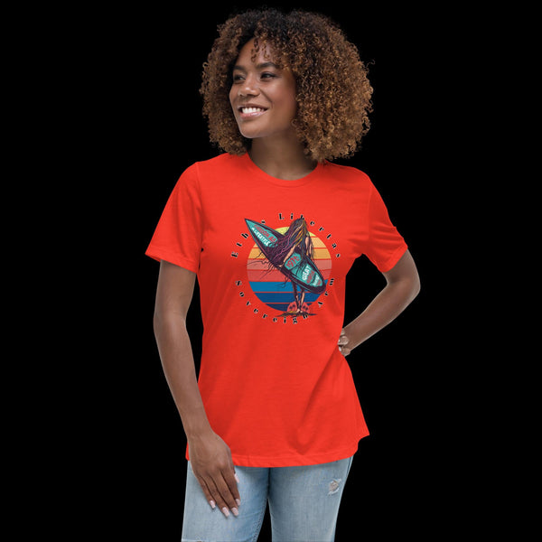 sovereignarm.com Poppy / S Surf Art V1.1 Women's Relaxed T-Shirt