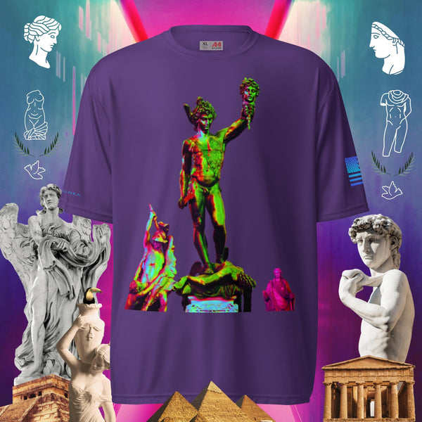 sovereignarm.com Purple / S Hero Perseus v1.1 Unisex performance crew neck t-shirt