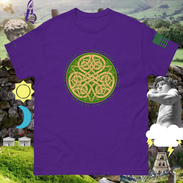 sovereignarm.com Purple / S Irish luck Celtic Knot Men's classic tee