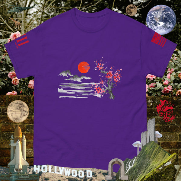 sovereignarm.com Purple / S Solar Cherry Blossoms v1.2 Men's classic tee