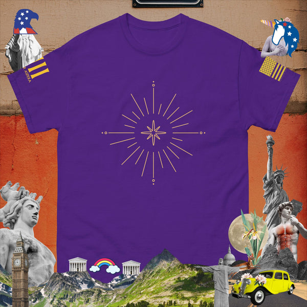 sovereignarm.com Purple / S Solar Star Men's classic tee