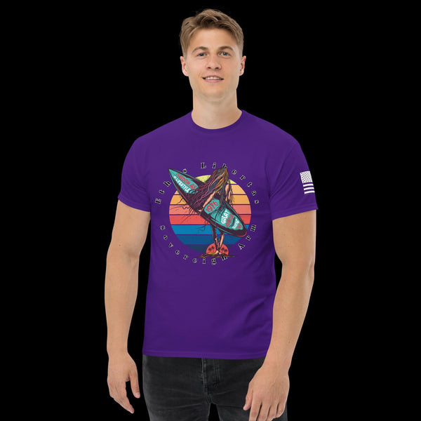 sovereignarm.com Purple / S Surf Art V.12 Men's classic tee