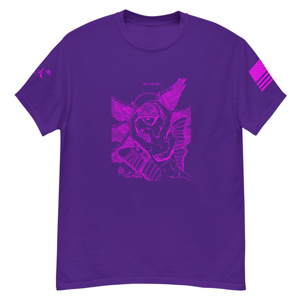 sovereignarm.com Purple / S The Lovers, Eros And Psyche Valentines Men's classic tee