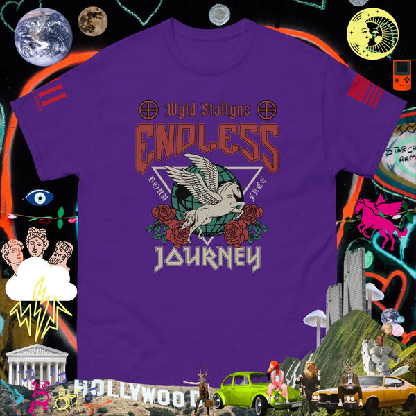 sovereignarm.com Purple / S Wylde Stallyns Endless Journey Men's classic tee