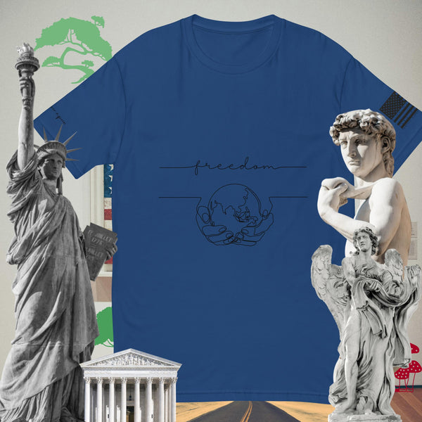 sovereignarm.com Royal Blue / XS World Freedom Short Sleeve T-shirt