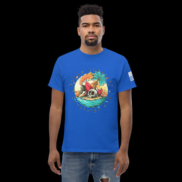 sovereignarm.com Royal / S Surf Art V1.0 Ethos Libertas Men's classic tee